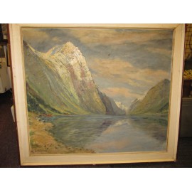 obraz Norský Fjord Alois Tužimský