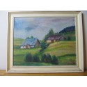 obraz Stavení v kopcích - Glosová